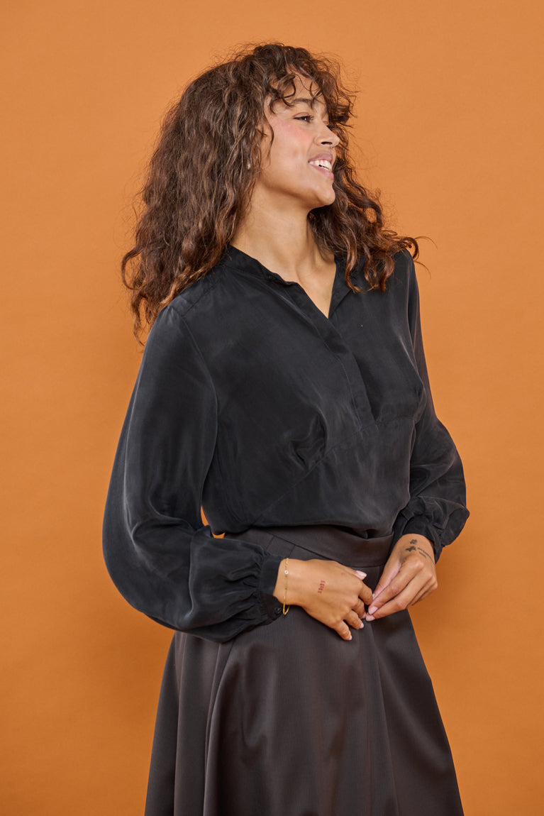 Froks Amelia Tunika Skjorte / Black