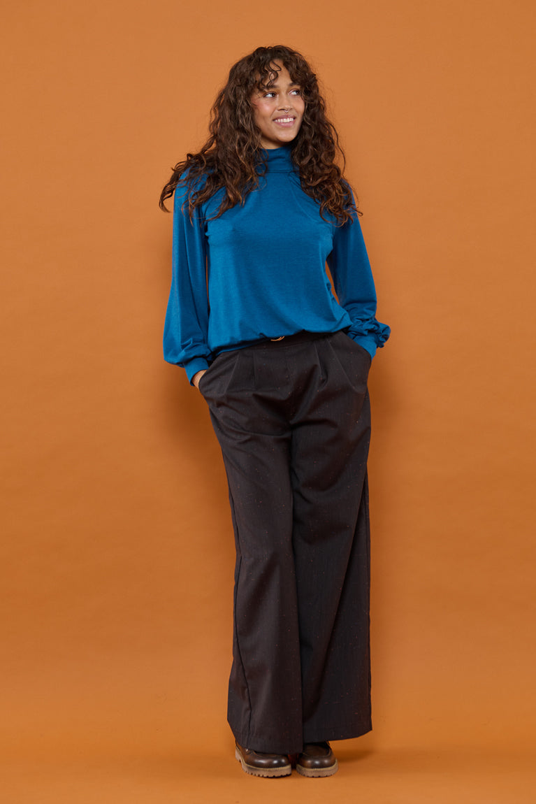 Froks Fleur Bluse / Sapphire blue