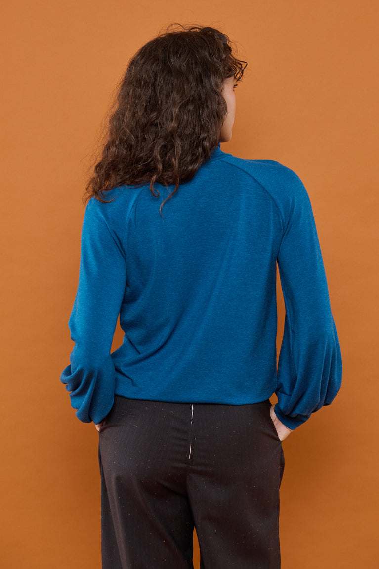 Froks Fleur Bluse / Sapphire blue
