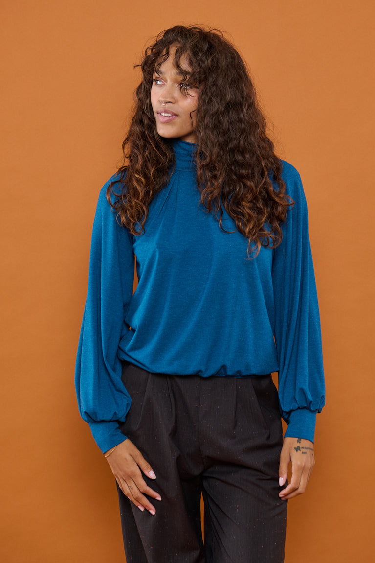 Froks Fleur Bluse / Sapphire blue