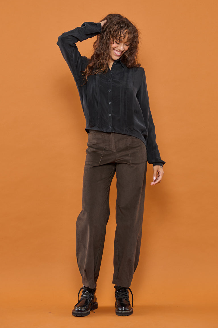 Froks Pen Skjorte / Black