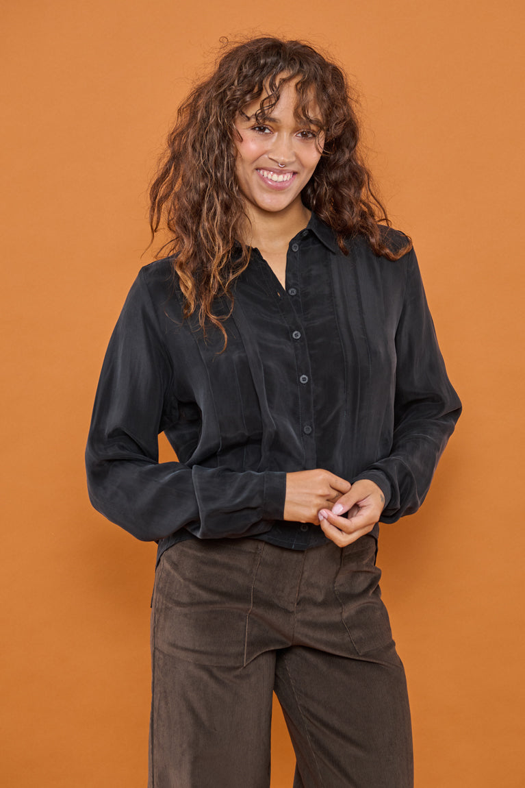 Froks Pen Skjorte / Black
