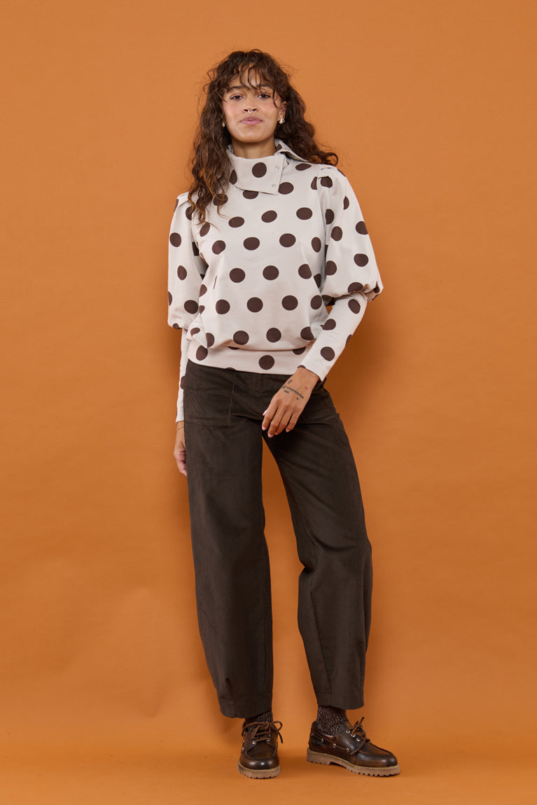 Froks Jenny Bluse / Ivory & Dots