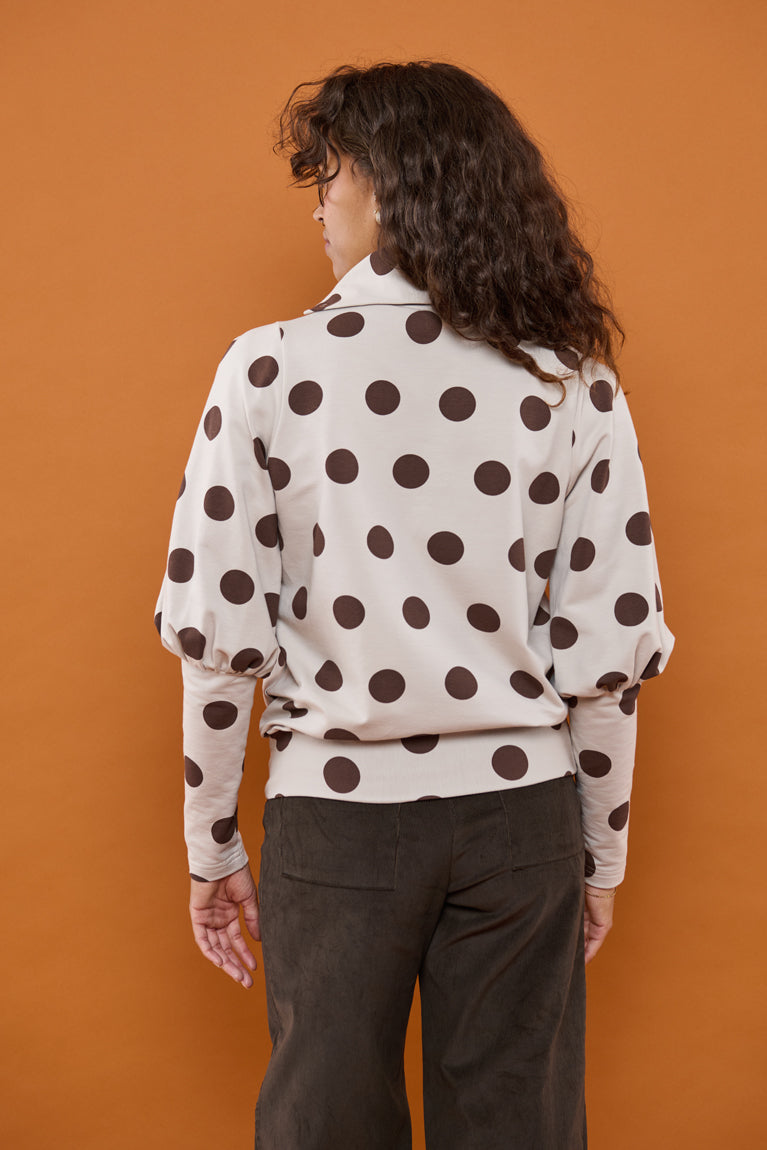 Froks Jenny Bluse / Ivory & Dots