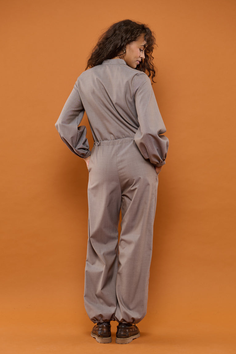Froks Heather Buksedragt / Flint brown wool