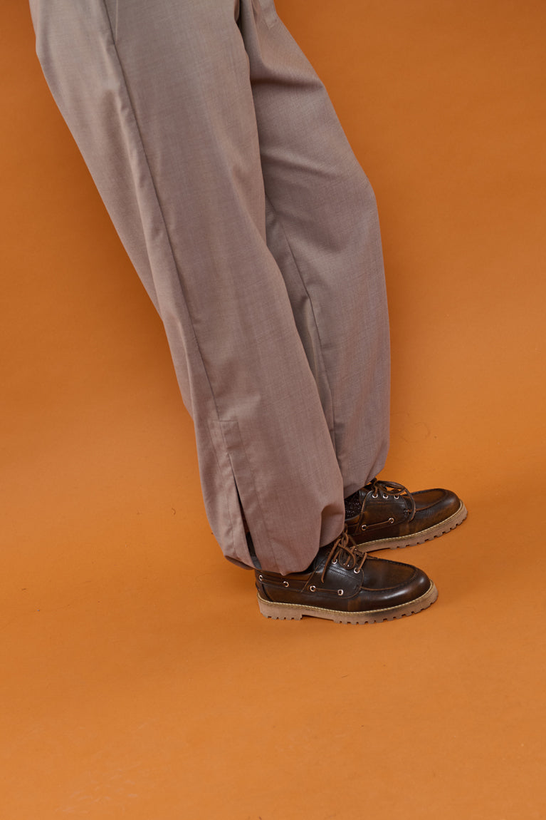 Froks Heather Buksedragt / Flint brown wool