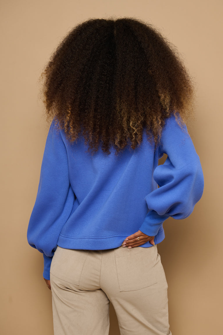Froks Maya Sweatshirt / Cornflower blue