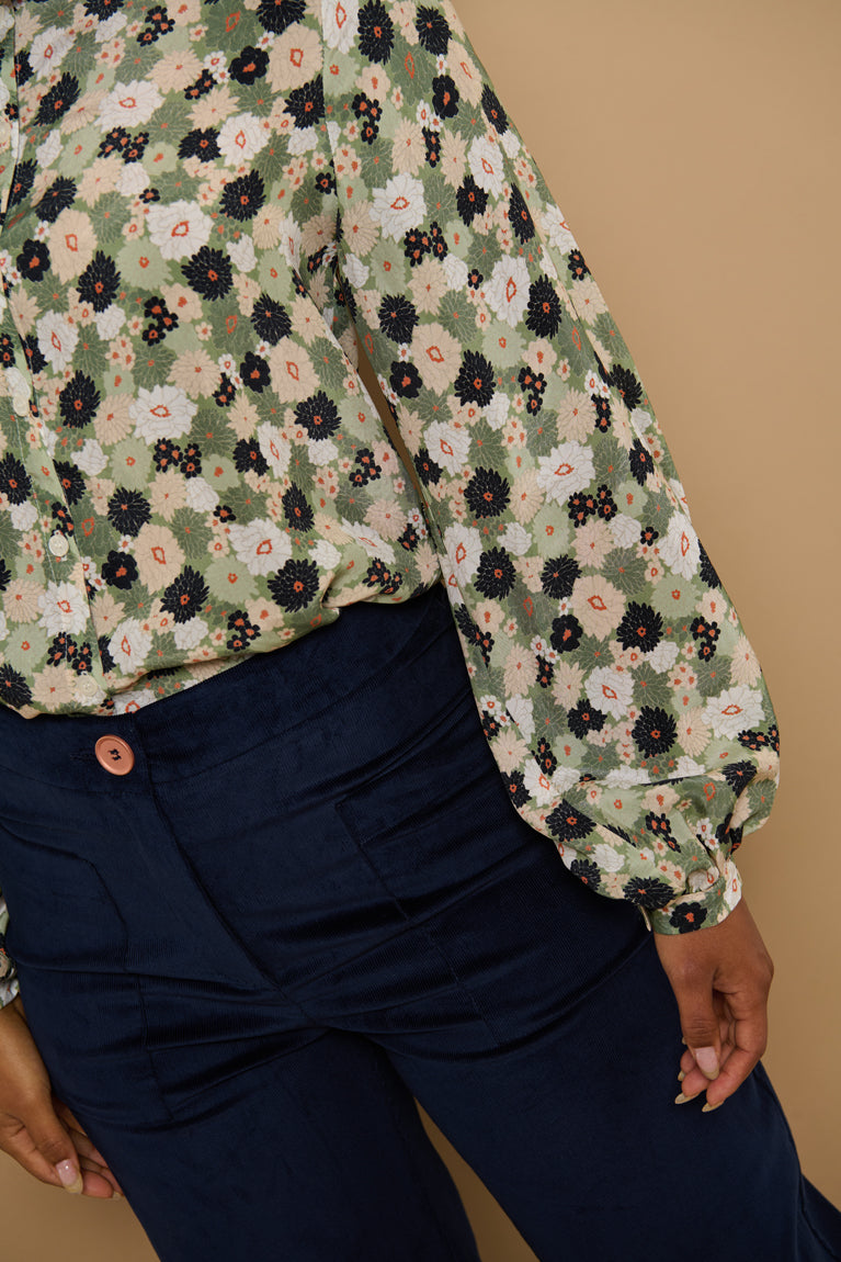 Froks Eline Skjorte / Blooming petite flowers