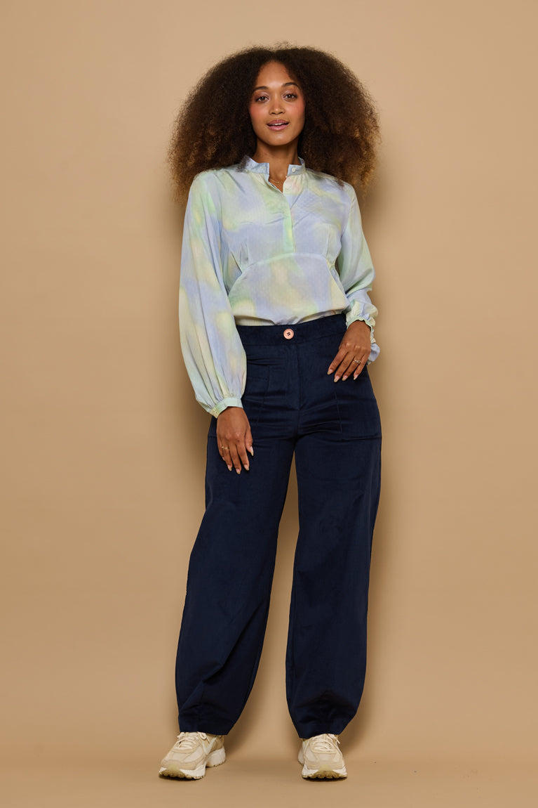 Froks Leia Bukser / Sailor blue corduroy