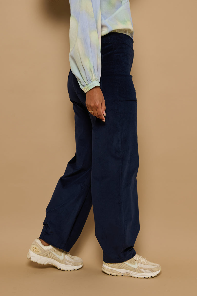 Froks Leia Bukser / Sailor blue corduroy