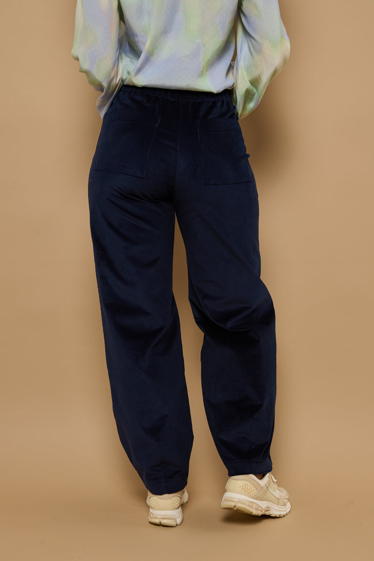 Froks Leia Bukser / Sailor blue corduroy