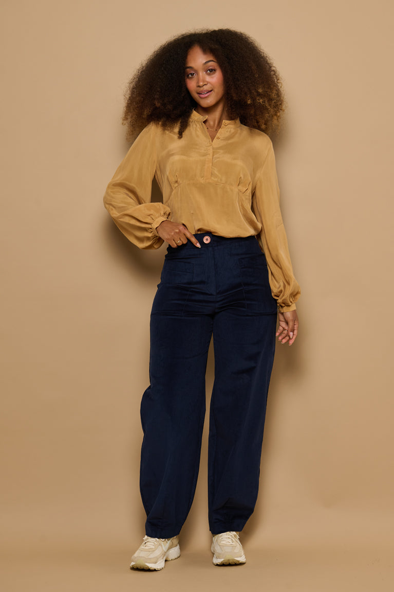 Froks Amelia Tunika Skjorte / Sahara & Watermelon drops