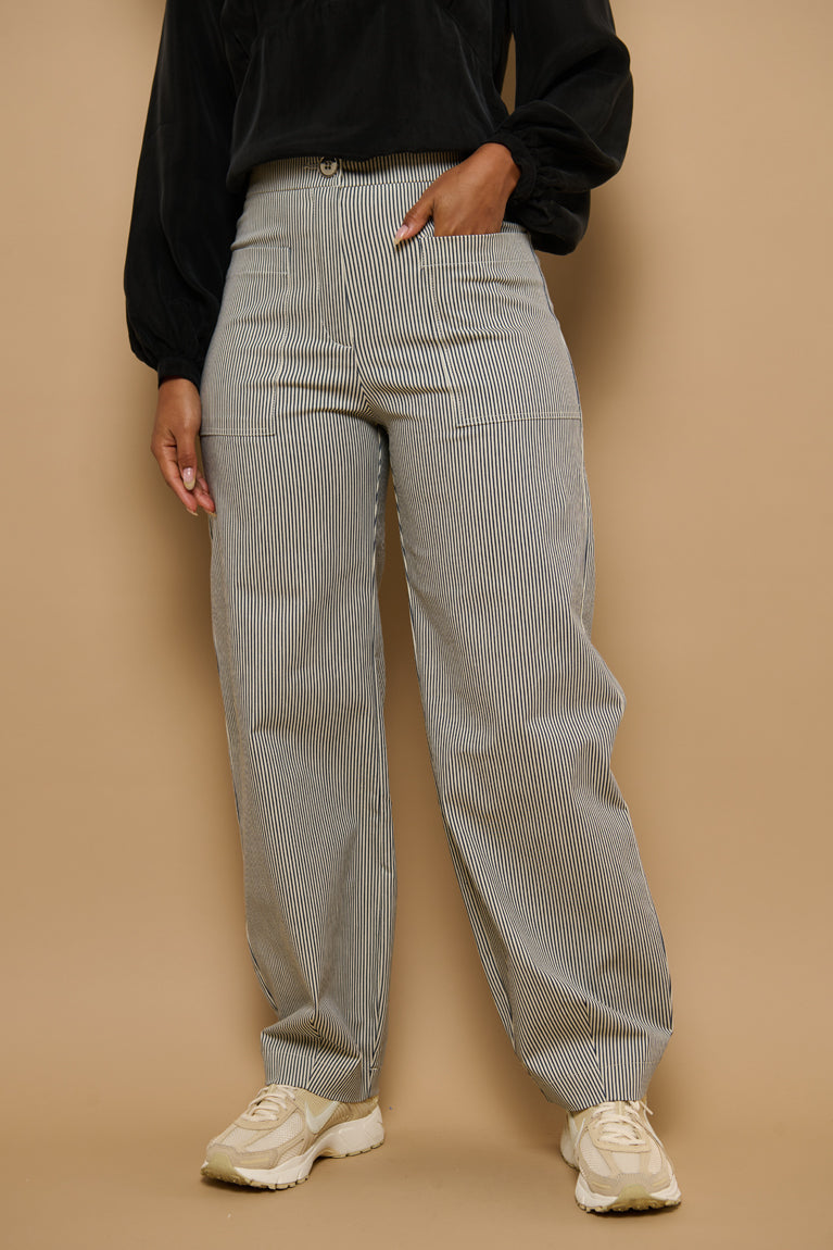 Froks Leia Bukser / Striped denim
