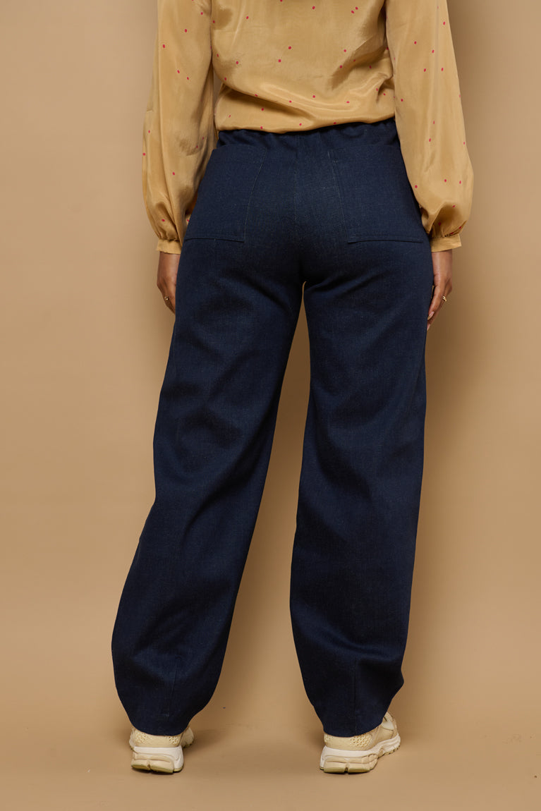 Froks Leia Bukser / Dark blue denim