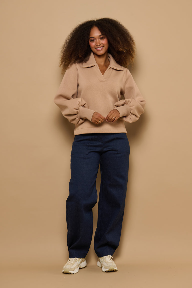 Froks Leia Bukser / Dark blue denim