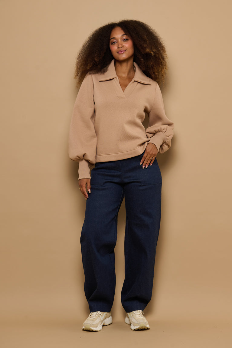 Froks Leia Bukser / Dark blue denim