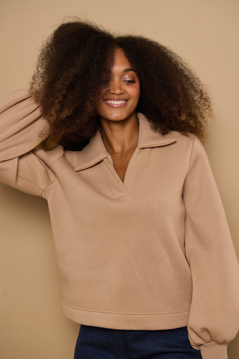 Froks Maya Sweatshirt / Macademia