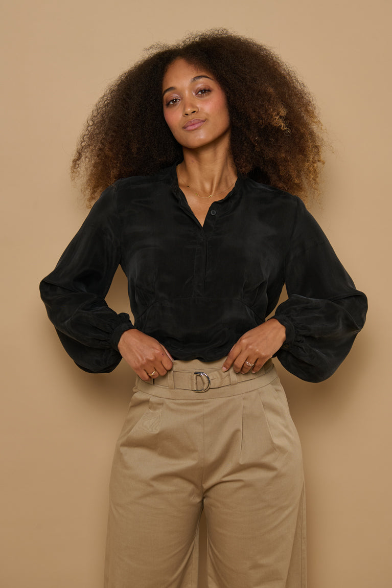 Froks Amelia Tunika Skjorte / Black