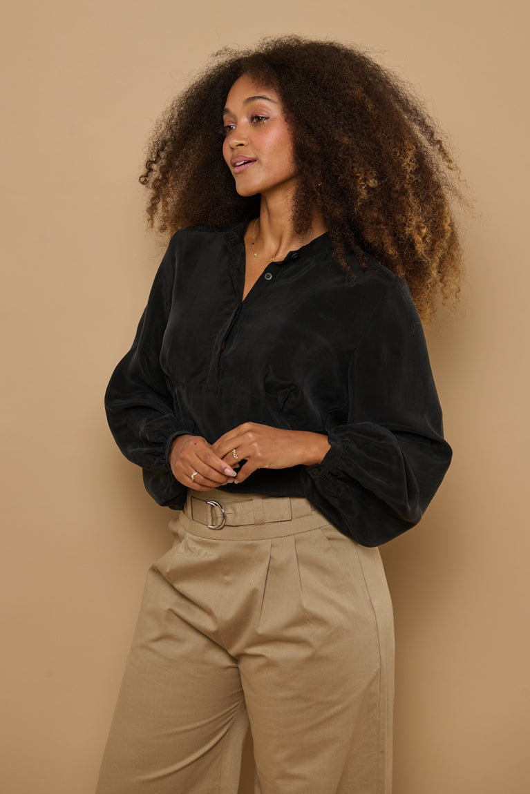 Froks Amelia Tunika Skjorte / Black