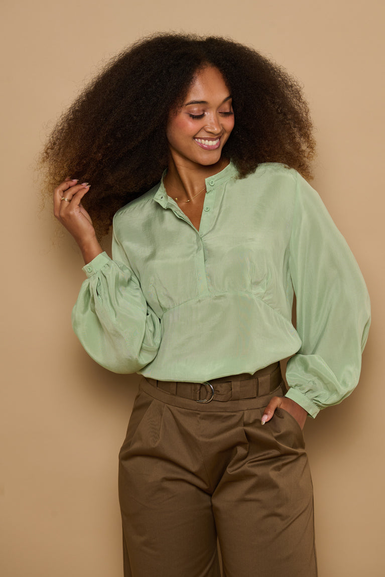 Froks Amelia Tunika Skjorte / Cloud green