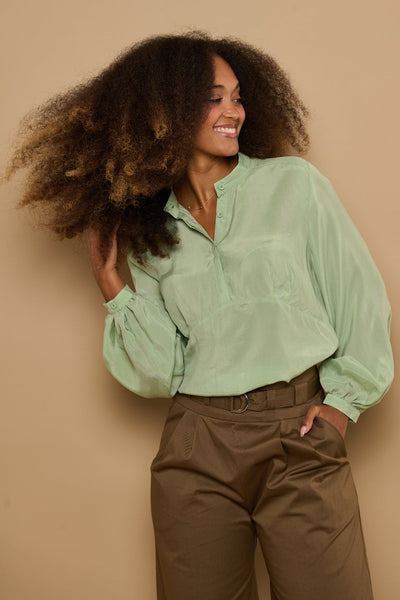 Froks Amelia Tunika Skjorte / Cloud green