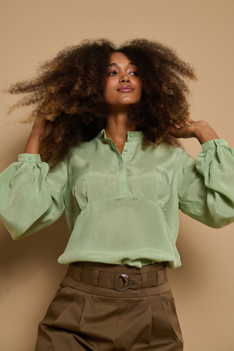 Froks Amelia Tunika Skjorte / Cloud green