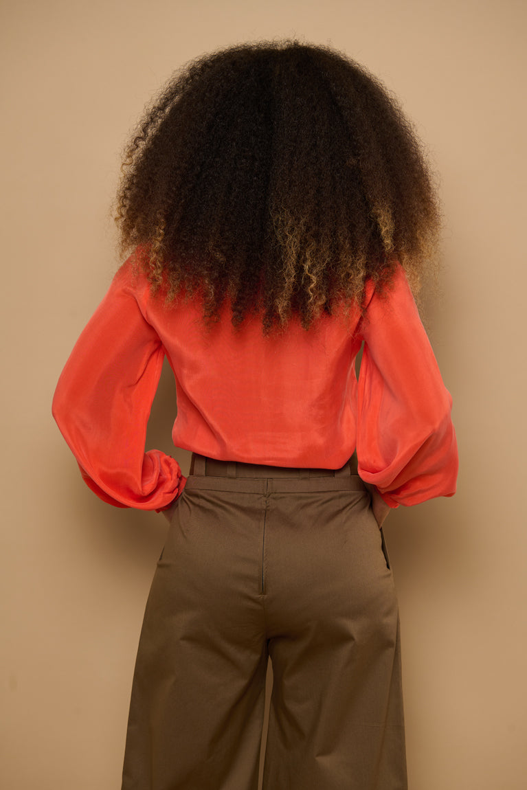 Froks Amelia Tunika Skjorte / Hot tigerlily