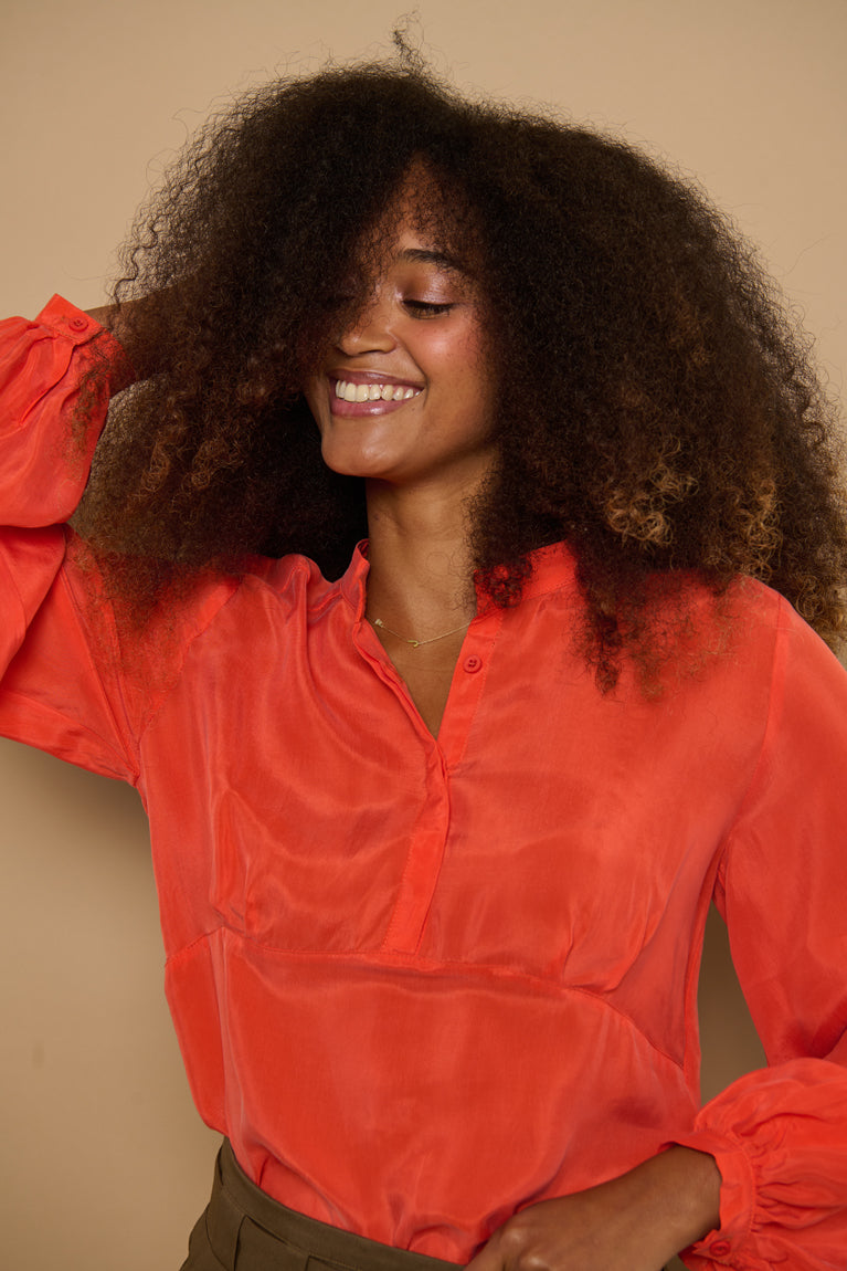 Froks Amelia Tunika Skjorte / Hot tigerlily