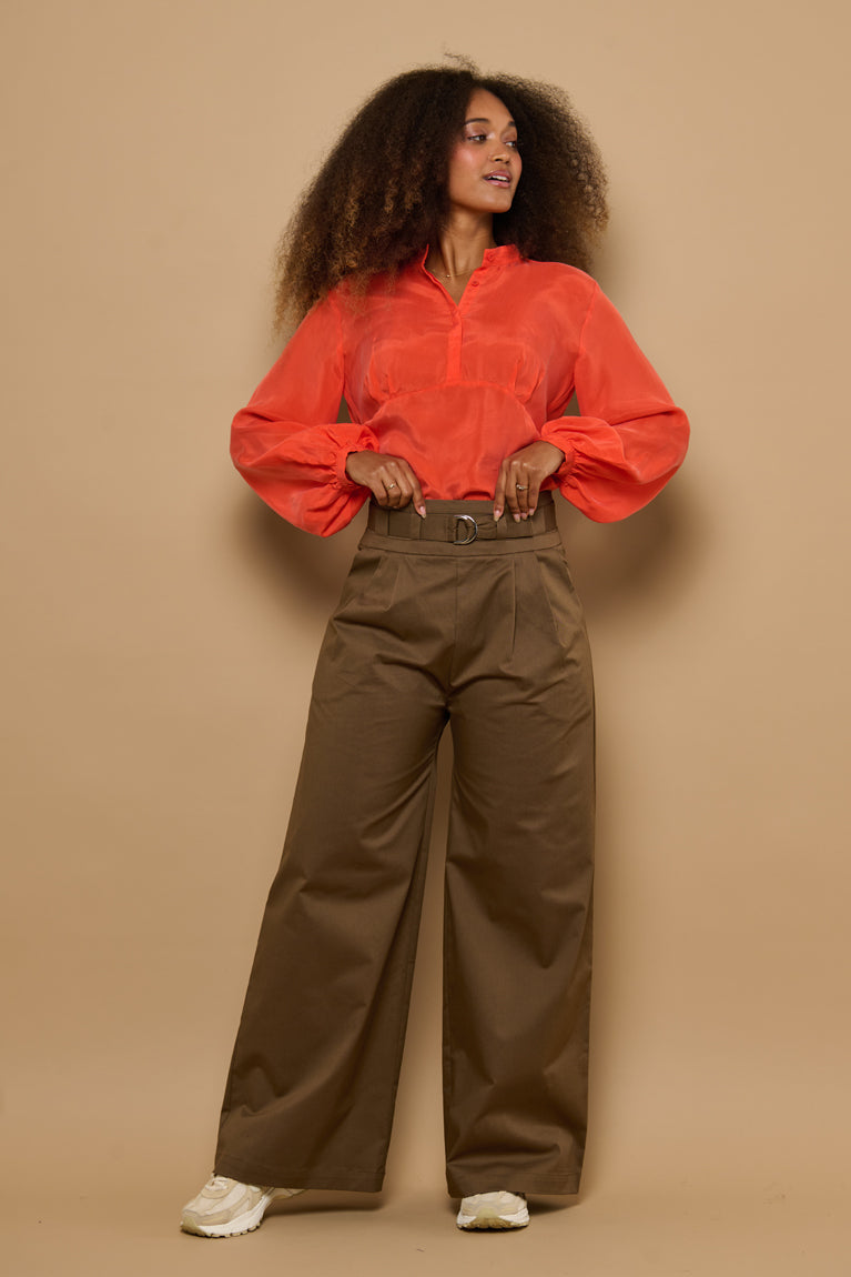 Froks Amelia Tunika Skjorte / Hot tigerlily