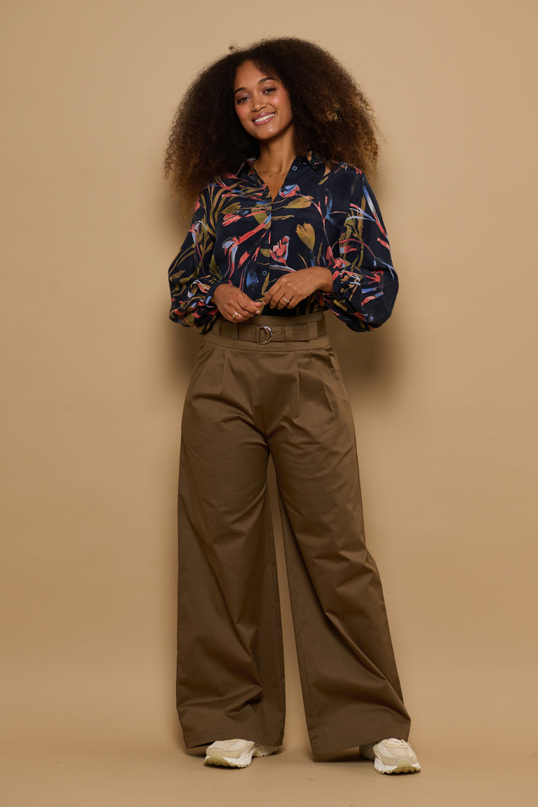 Froks Julie Bukser / Latte