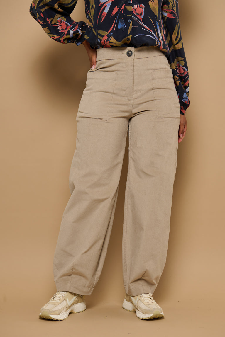 Froks Leia Bukser / Sand corduroy