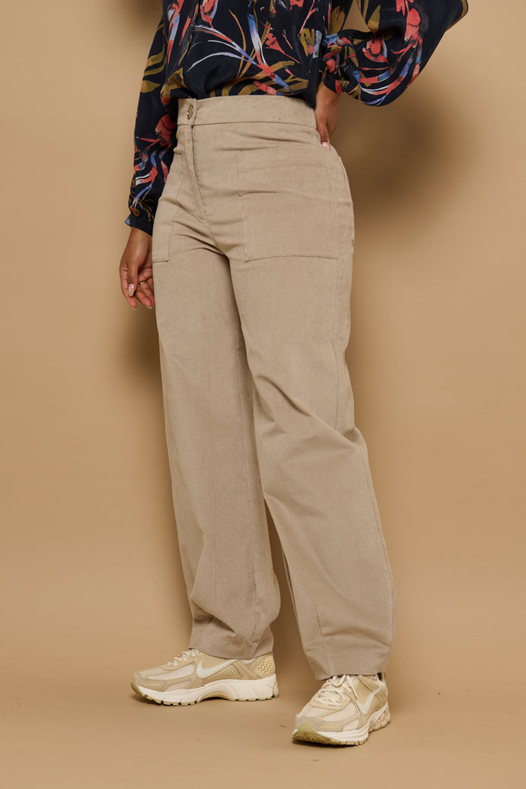 Froks Leia Bukser / Sand corduroy