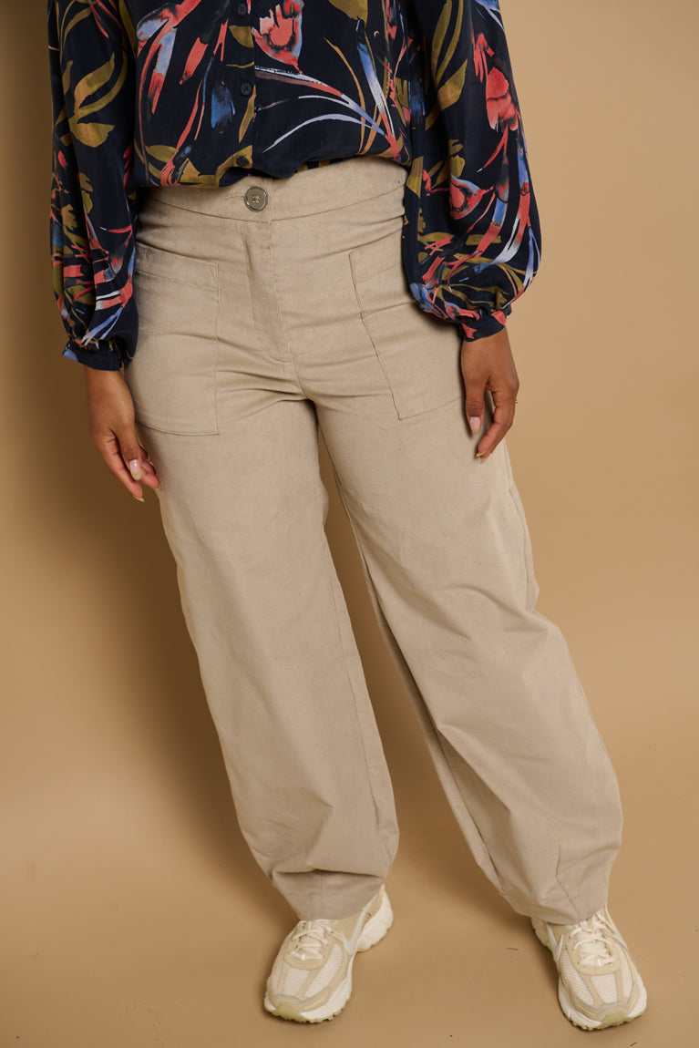 Froks Leia Bukser / Sand corduroy