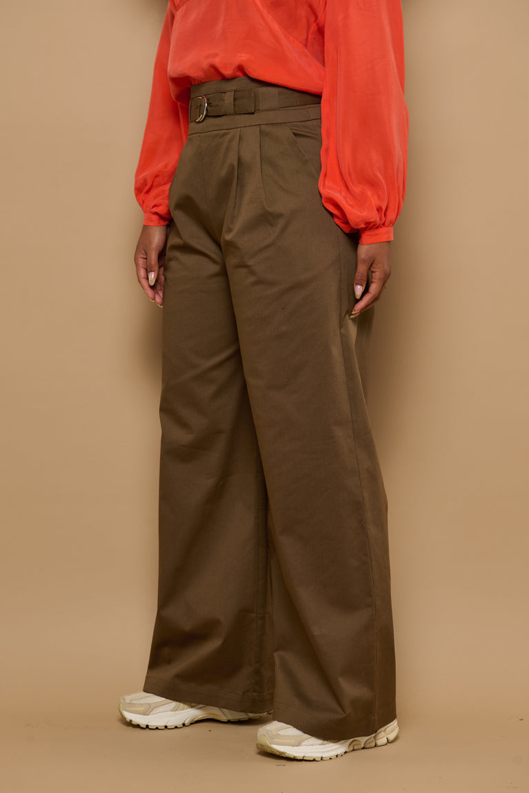 Froks Julie Bukser / Latte