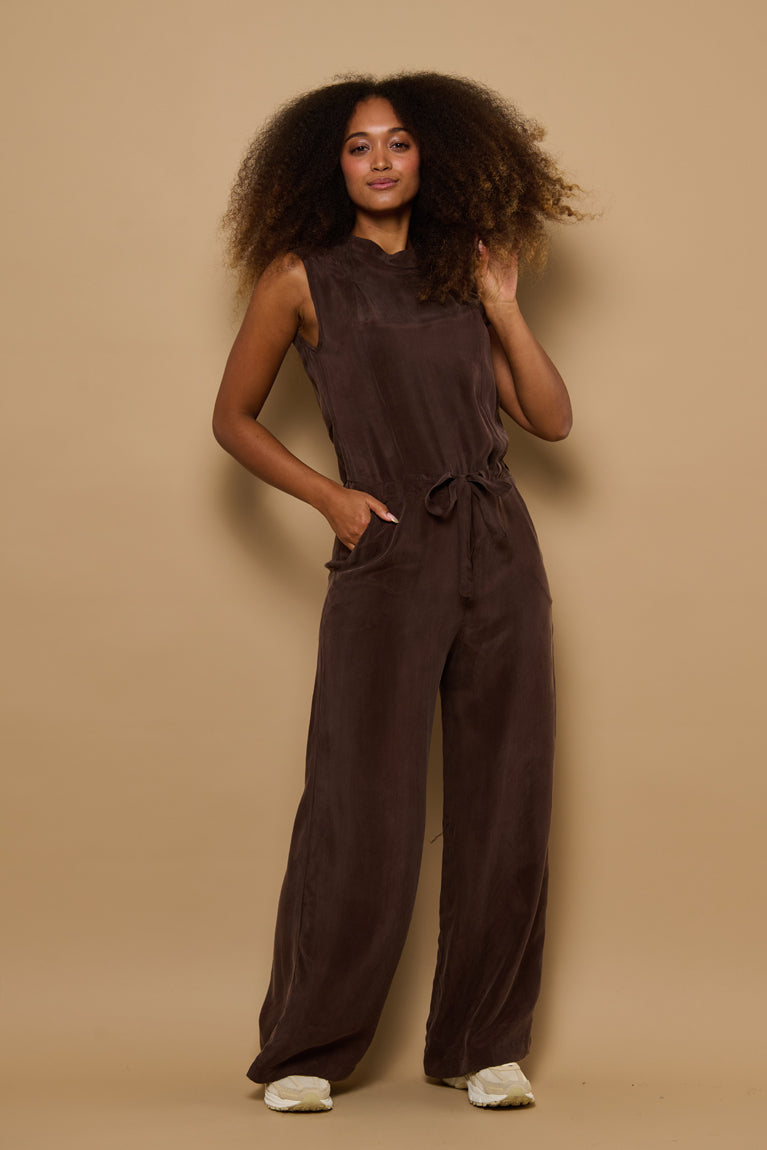 Froks Hope Buksedragt / Coffee brown