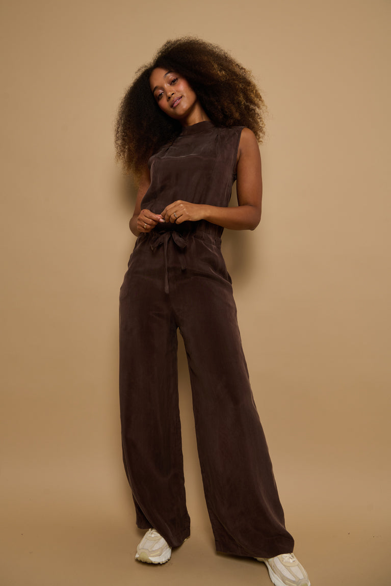 Froks Hope Buksedragt / Coffee brown