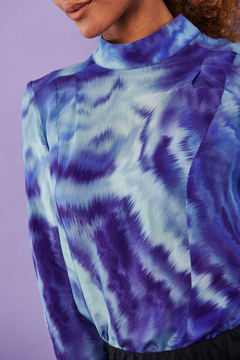 Froks Hope Sleeve Skjorte / Lavender faded colors